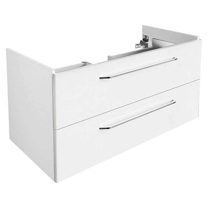 Fackelmann Milano Waschbeckenunterschrank (B x T x H: 100 x 476 x 492 mm, Weiß) | BAUHAUS