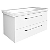 Fackelmann Milano Waschbeckenunterschrank (B x T x H: 100 x 476 x 492 mm, Weiß) | BAUHAUS