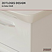 Fackelmann Milano Waschbeckenunterschrank (B x T x H: 100 x 476 x 492 mm, Weiß) | BAUHAUS