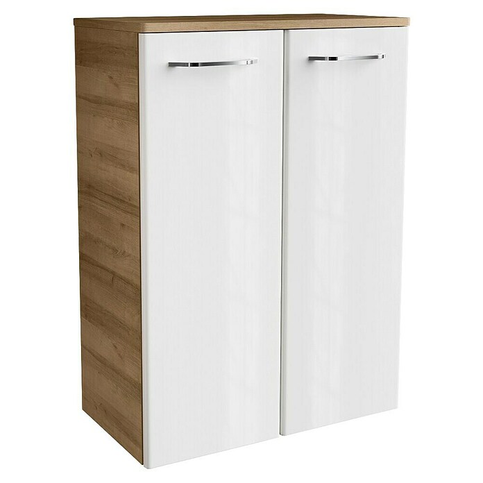 Fackelmann Milano Hängeschrank (Ast Eiche, Weiß, B x T x H: 602 x 320 x 826 mm) | BAUHAUS