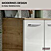 Fackelmann Milano Hängeschrank (Ast Eiche, Weiß, B x T x H: 602 x 320 x 826 mm) | BAUHAUS