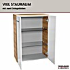 Fackelmann Milano Hängeschrank (Ast Eiche, Weiß, B x T x H: 602 x 320 x 826 mm) | BAUHAUS