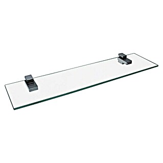Fackelmann Glasablage (Breite: 40 cm, Chrom)