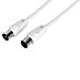 Q-Link Coaxkabel 3C2V met stekkers 