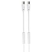 Q-Link Coaxkabel 3C2V met stekkers (Wit, 10 m) | BAUHAUS