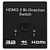 Q-Link HDMI-omschakelaar - Switch (Zwart, 2,5 W) | BAUHAUS