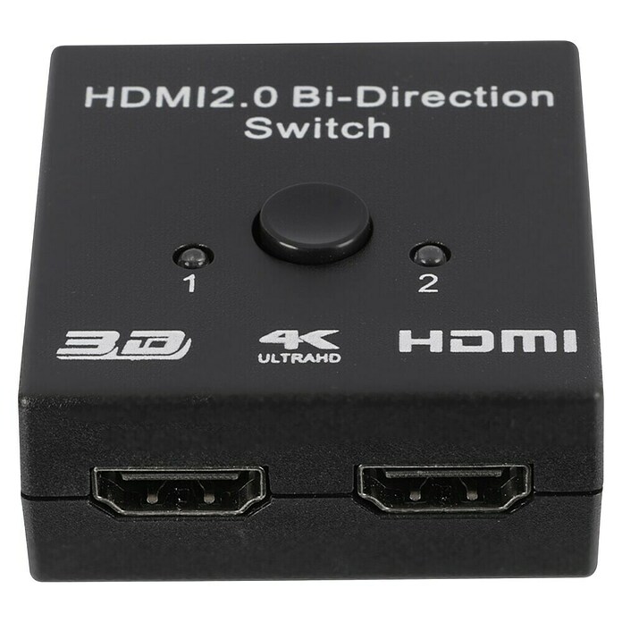 Q-Link HDMI-omschakelaar - Switch (Zwart, 2,5 W) | BAUHAUS