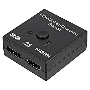 Q-Link HDMI-omschakelaar - Switch (Zwart, 2,5 W)