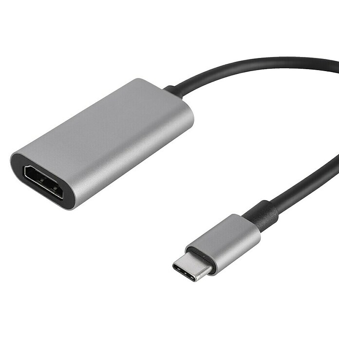 Q-Link HDMI-adapter van USB-C (Zilver / Zwart) | BAUHAUS