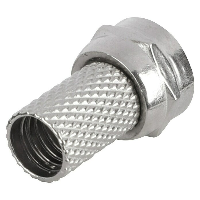 Q-Link Coaxkabel F-Wartel - 6 stuks (6 mm, Metaal) | BAUHAUS