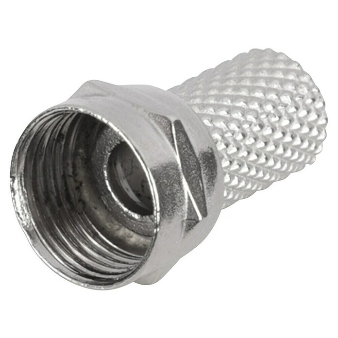 Q-Link Coaxkabel F-Wartel - 6 stuks (6 mm, Metaal) | BAUHAUS