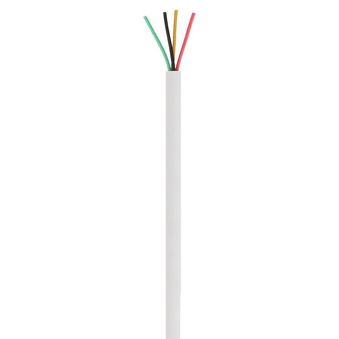 Q-Link Telefoonkabel 20 m (Aantal aders: 4 st., Wit) | BAUHAUS