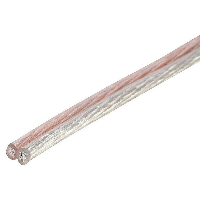 Q-Link Luidsprekerkabel (Transparant, 10 m) | BAUHAUS