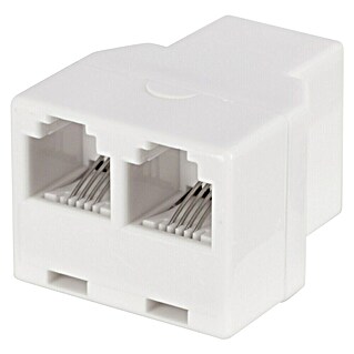 Q-Link Telefoon-aansluitverdeler (2 voudig)