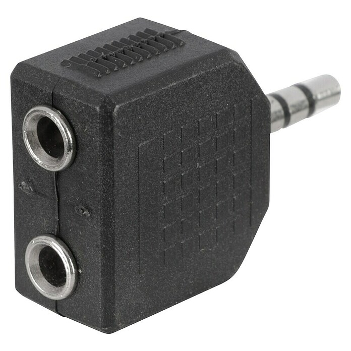 Q-Link Audio-adapter Splitter (2 x klink 3,5 mm) | BAUHAUS
