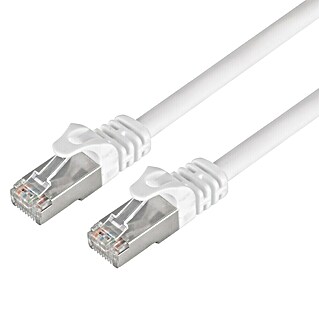 Q-Link Netwerkkabel CAT 7 - 20 meter (Wit, Tot 10 Gbit/s, 20 m)