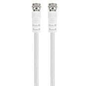 Q-Link Coaxkabel RG59 met F-connectoren (Wit, 2 m) | BAUHAUS