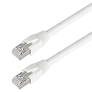 Q-Link Netwerkkabel CAT 7 - 5 meter (Wit, Tot 10 Gbit/s, 5 m)