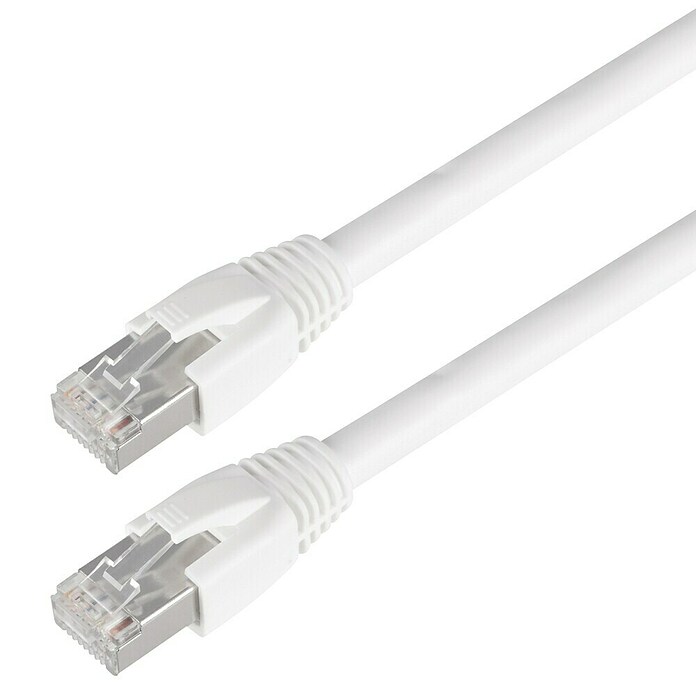 Q-Link Netwerkkabel CAT 7 - 10 meter KPN (Wit, Tot 10 Gbit/s, 10 m) | BAUHAUS