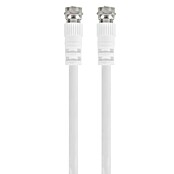 Q-Link Coaxkabel RG59 met F-connectoren (Wit, 5 m) | BAUHAUS