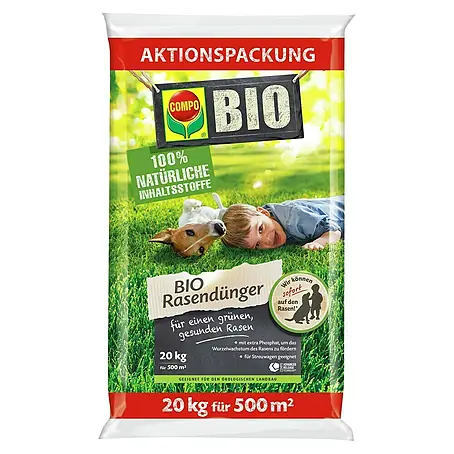 Compo  Bio-Rasendünger Aktion