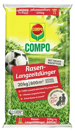 Compo Langzeitdnger Rasendnger - 20 kg, Max. Anwendungsflche: 500 m  online kaufen bei BAUHAUS