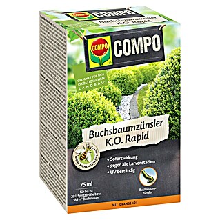 Compo Insektenvernichter Buchsbaumzünsler K.O. RAPID (75 ml)