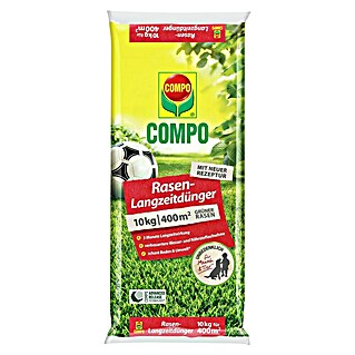Compo Langzeitdünger Rasen (10 kg, Max. Anwendungsfläche: 400 m²)
