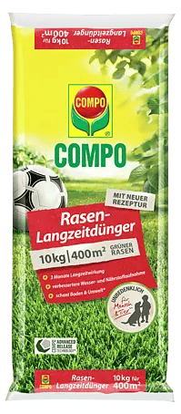 Compo Langzeitdnger Rasen - 10 kg, Max. Anwendungsflche: 400 m online  kaufen bei BAUHAUS
