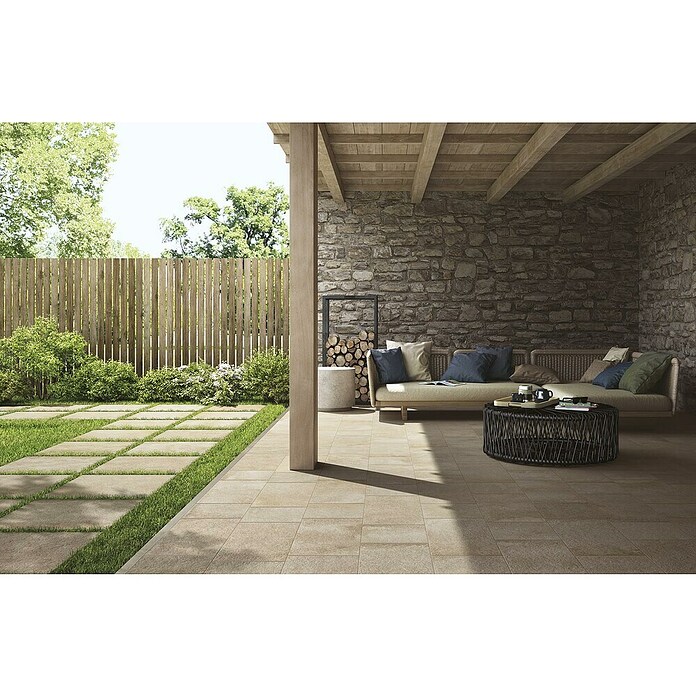 Marazzi Porculanska pločica Stoneway Porfido  (30 x 60 cm, Bež, Mat) | BAUHAUS
