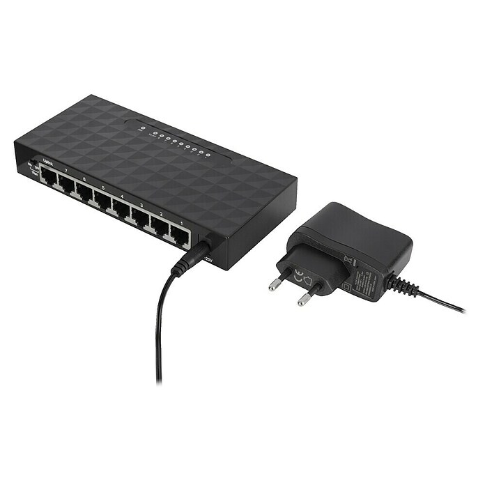 Q-Link Verdeler - UTP Switch (RJ45-aansluiting) | BAUHAUS