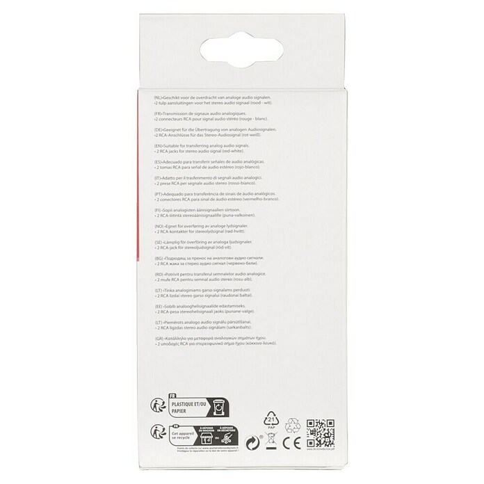 Q-Link Audiokabel RCA (4 x cinchstekker, 10 m) | BAUHAUS