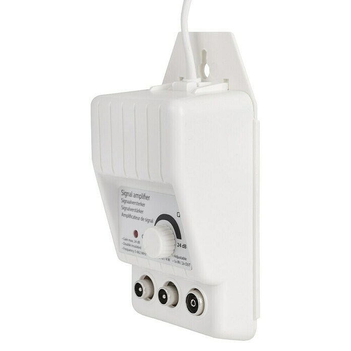 Q-Link Signaalversterker (2 x coax connector, male, 1 x coax-aansluiting) | BAUHAUS