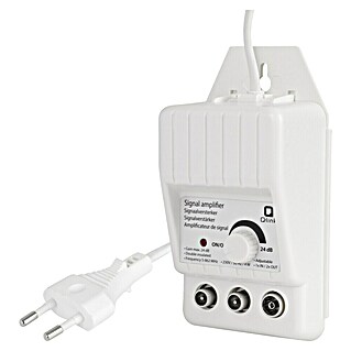 Q-Link Signaalversterker (2 x coax connector, male, 1 x coax-aansluiting)