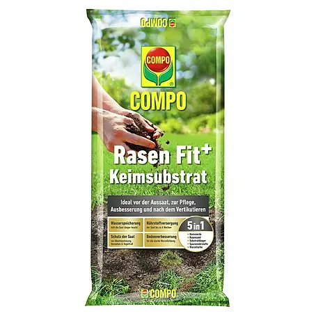 Compo  Pflanzensubstrat Rasen Fit+