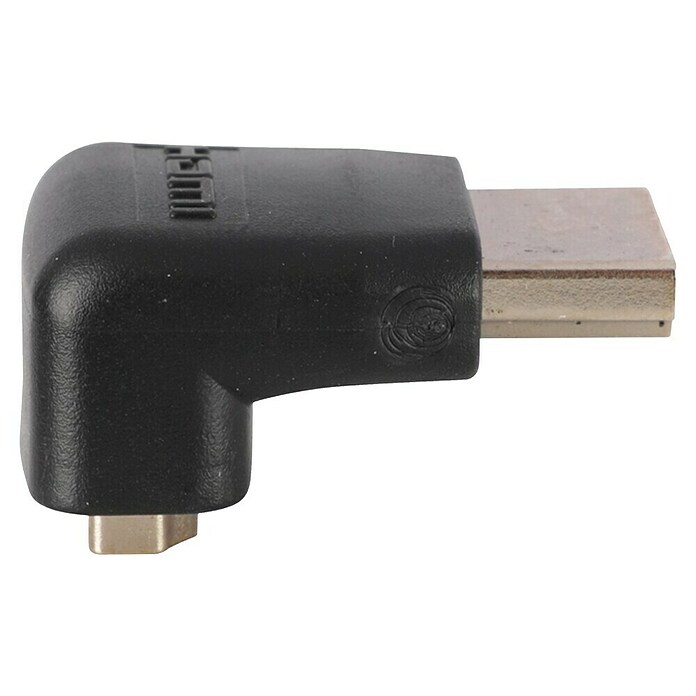 Q-Link HDMI-adapter Haaks (Zwart, 2 HDMI-aansluitingen) | BAUHAUS