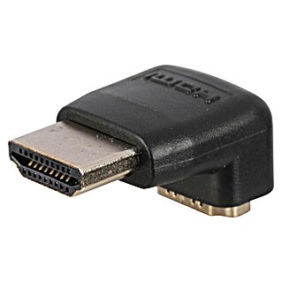 Q-Link HDMI-adapter Haaks (Zwart, 2 HDMI-aansluitingen)