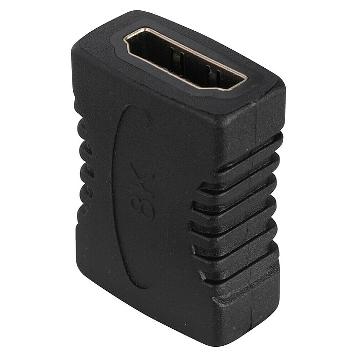 Q-Link HDMI-adapter Recht (Zwart, 2 HDMI-aansluitingen) | BAUHAUS