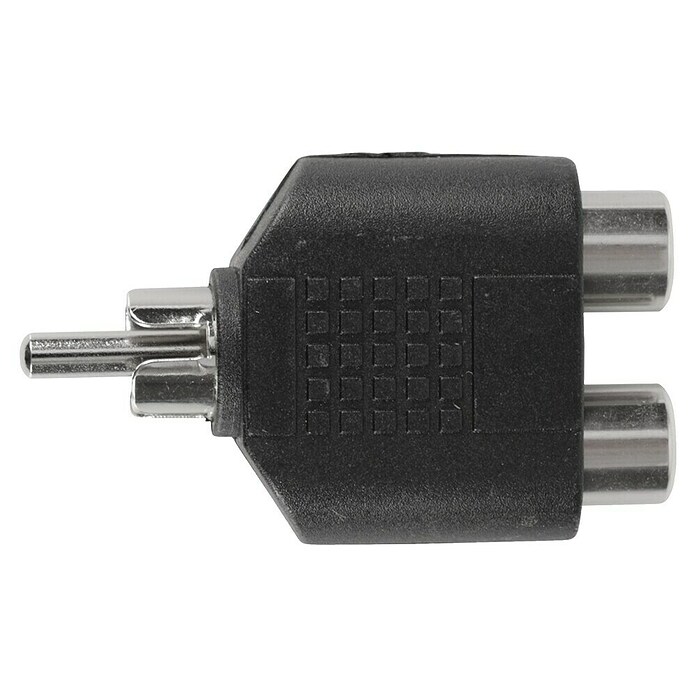 Q-Link Audio-adapter Splitter (2 x cinchconnector, 1 x cinchstekker) | BAUHAUS