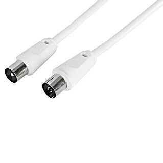 Q-Link Coaxkabel 3CV2 HF (Wit, 5 m)