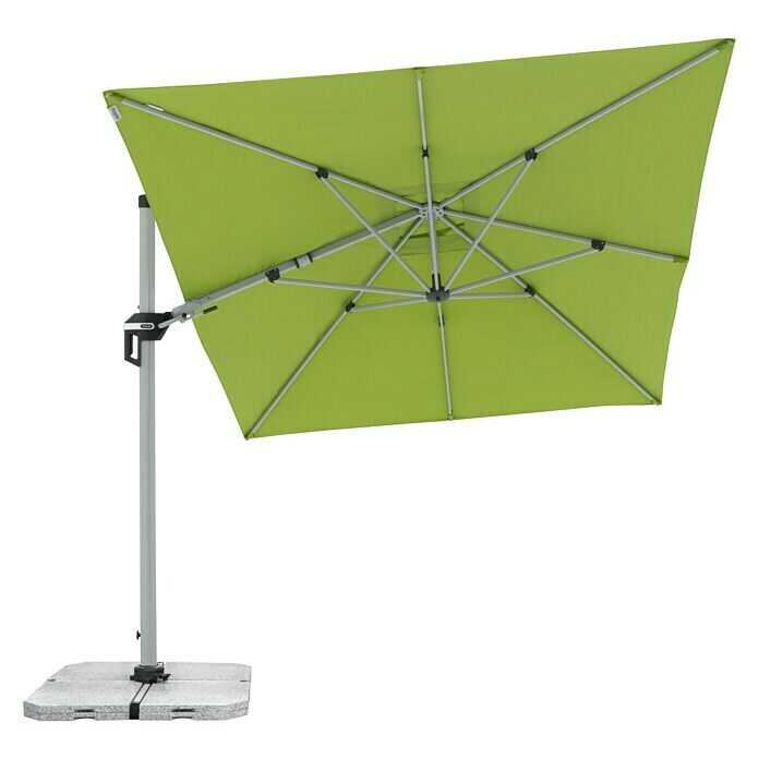 Doppler Active PendelschirmFresh Green, 350 x 260 cm Front View