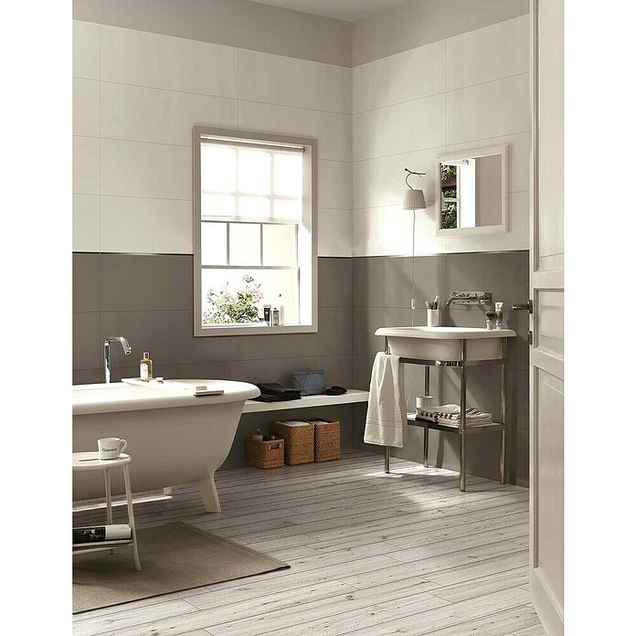 Marazzi Stenska ploščica Tempera Crema  (90 x 30 cm, Mat) | Stenske ploščice | Ploščice | Izdelki | BAUHAUS