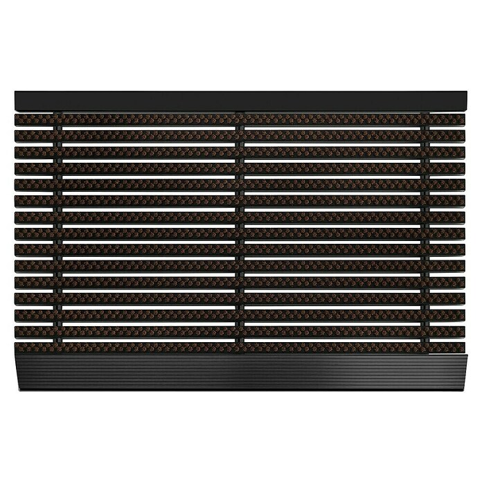Fußmatte Power Brush (Braun, 80 x 50 cm, 100 % Nylon) | BAUHAUS