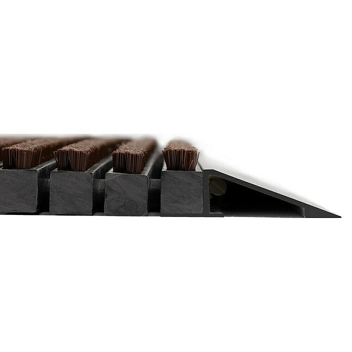 Fußmatte Power Brush (Braun, 80 x 50 cm, 100 % Nylon) | BAUHAUS