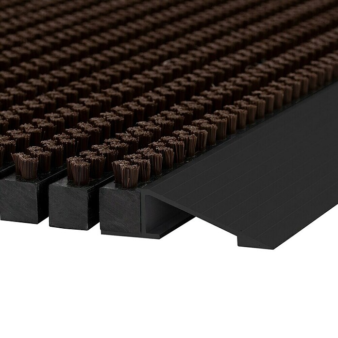 Fußmatte Power Brush (Braun, 80 x 50 cm, 100 % Nylon) | BAUHAUS