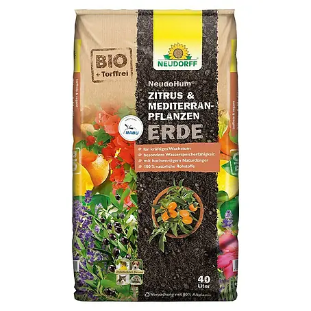 Neudorff NeudoHum Zitruspflanzenerde Zitrus- & Mediterranpflanzen
