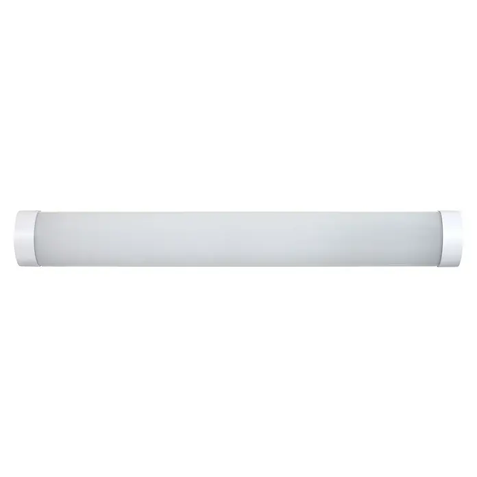 E2 elektro LED-Lichtleiste Systeme - 18 W, L x B x H: 60 x 7,7 x 3,5 cm, Warmweiß - Helle, längliche LED-Deckenleuchte mit abgerundeten Kanten sorgt für eine gleichmäßige Ausleuchtung in jedem Raum.