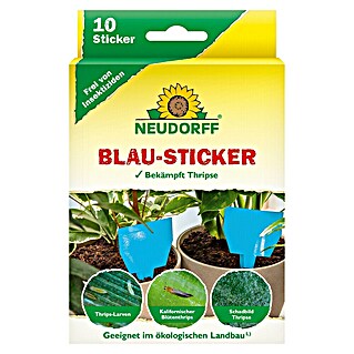 Neudorff Klebefalle Blau-Sticker (Blau, 10 Stk.)