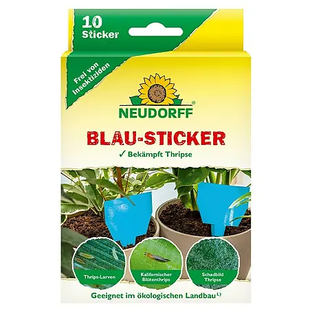 Neudorff  Klebefalle Blau-Sticker