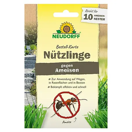 Neudorff  Bestellkarte Nützlinge